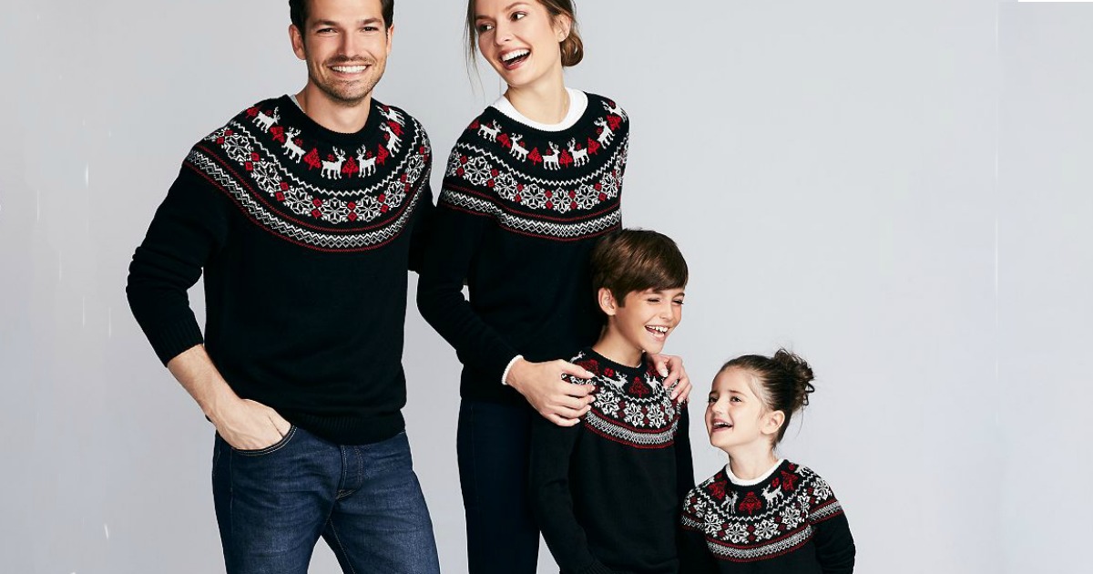 50% Off Family Sweaters at Macy's